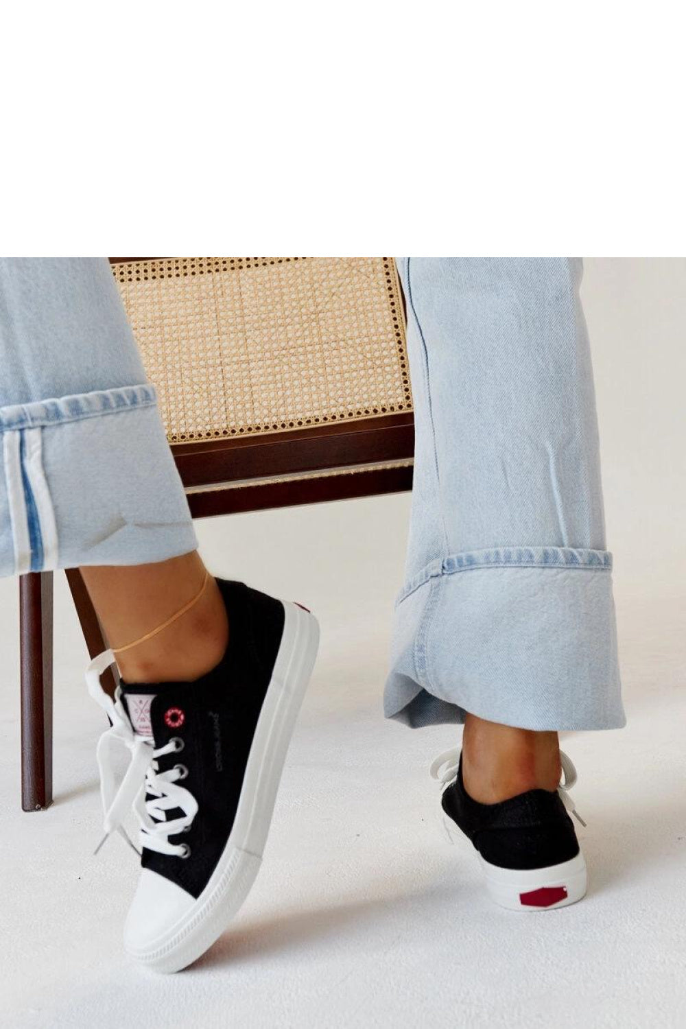 Baskets femme Solea — noir