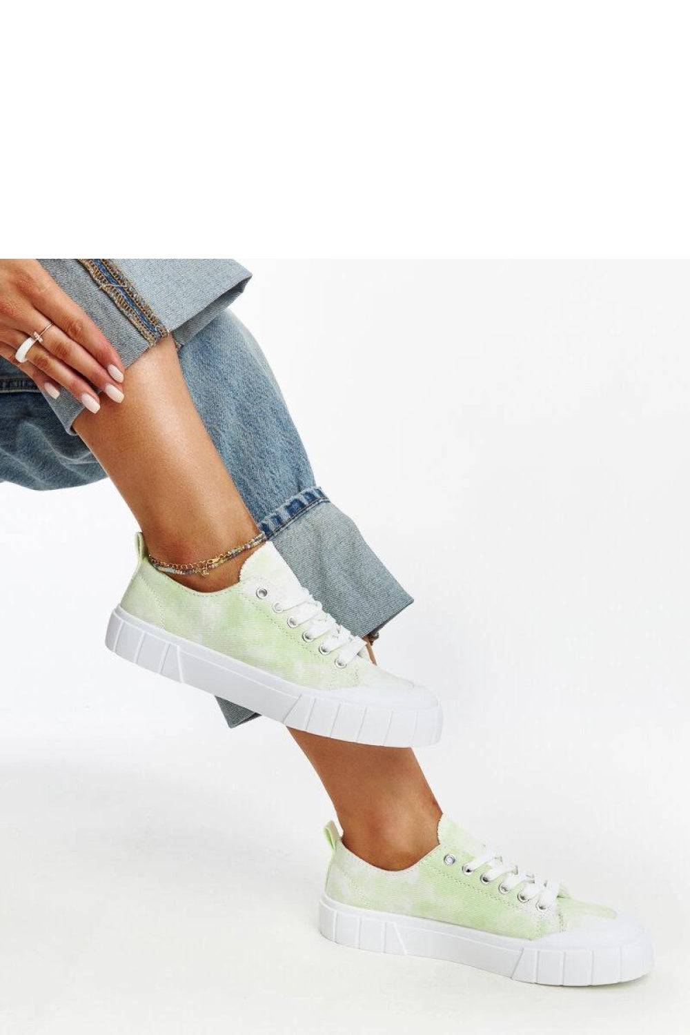Baskets femme Solea — vert