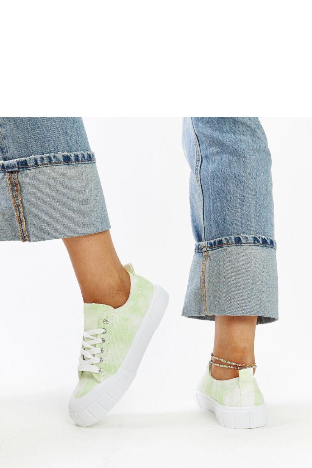 Baskets femme Solea — vert