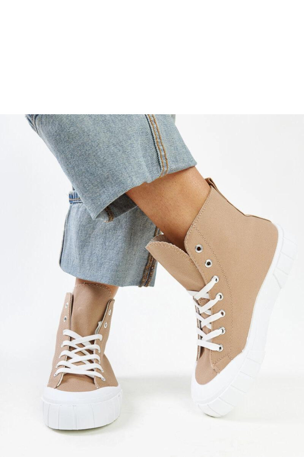Baskets femme Solea — brun