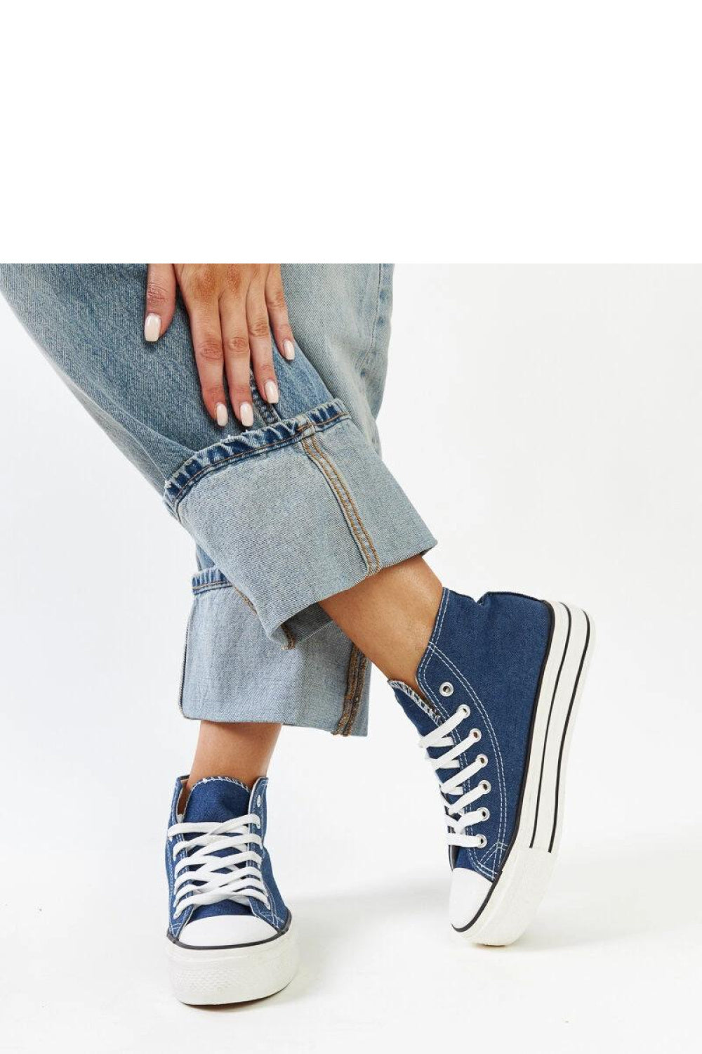 Baskets femme Solea — bleu