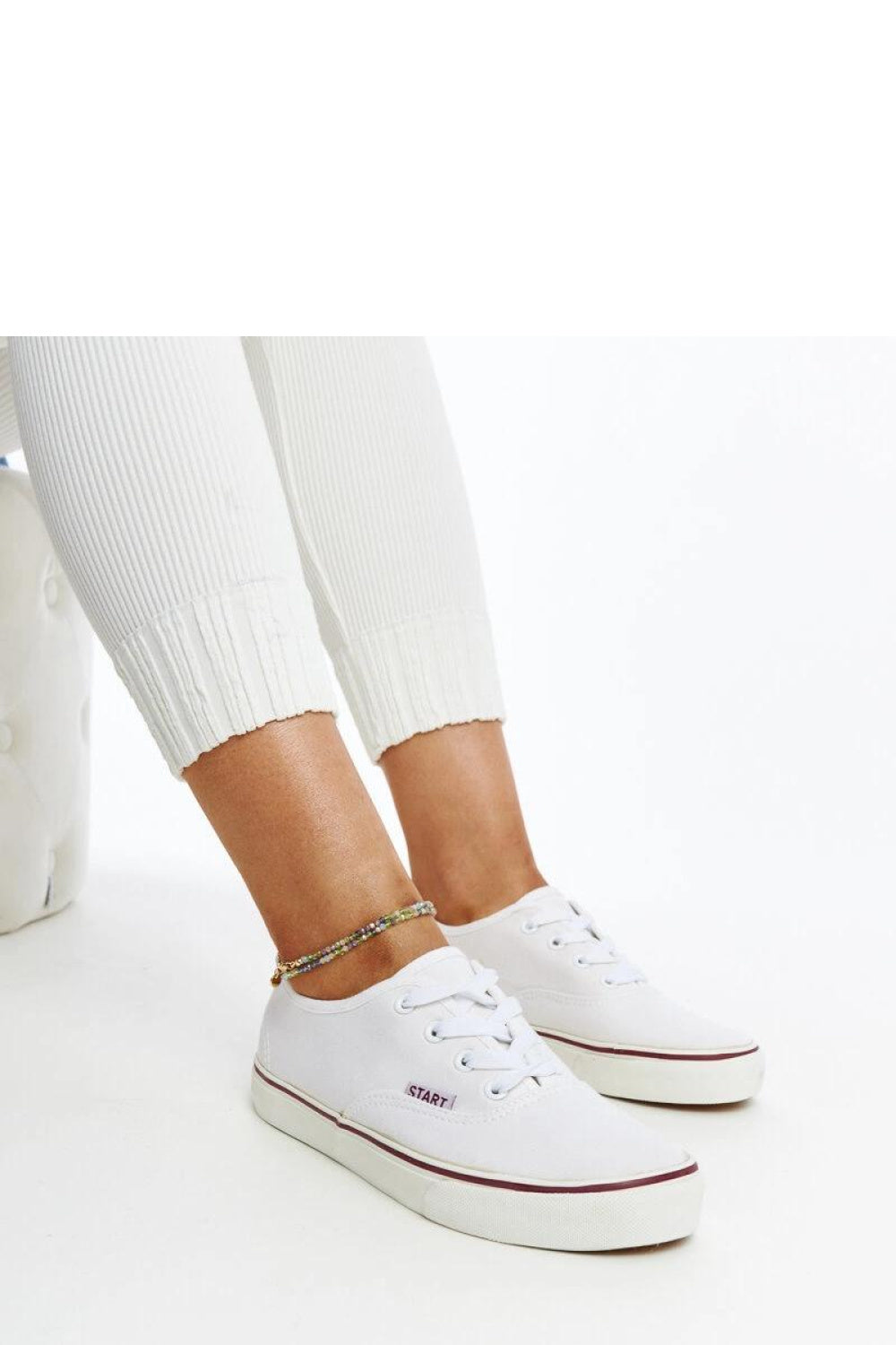 Baskets femme Solea — blanc