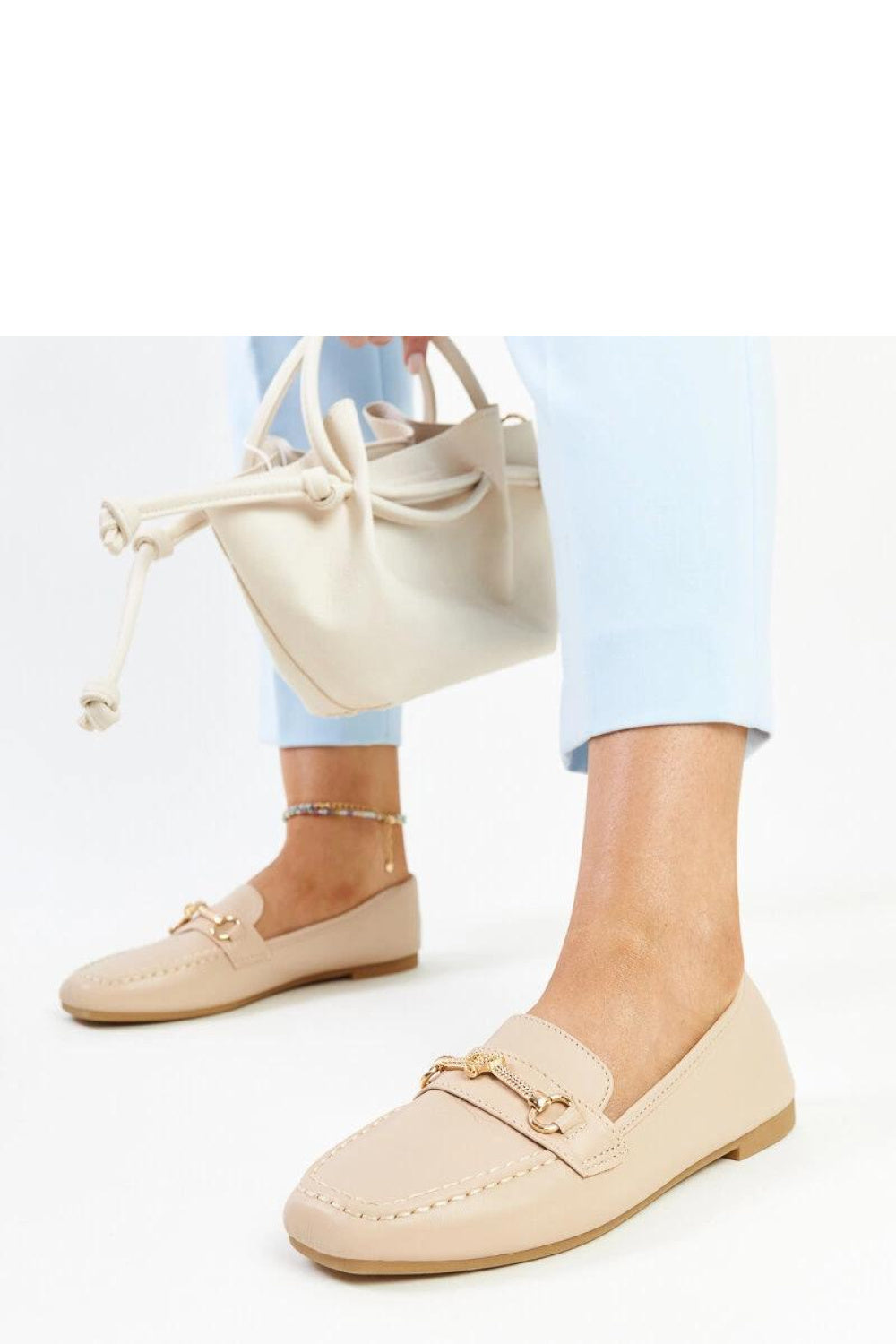 Moccasins femme Solea — beige