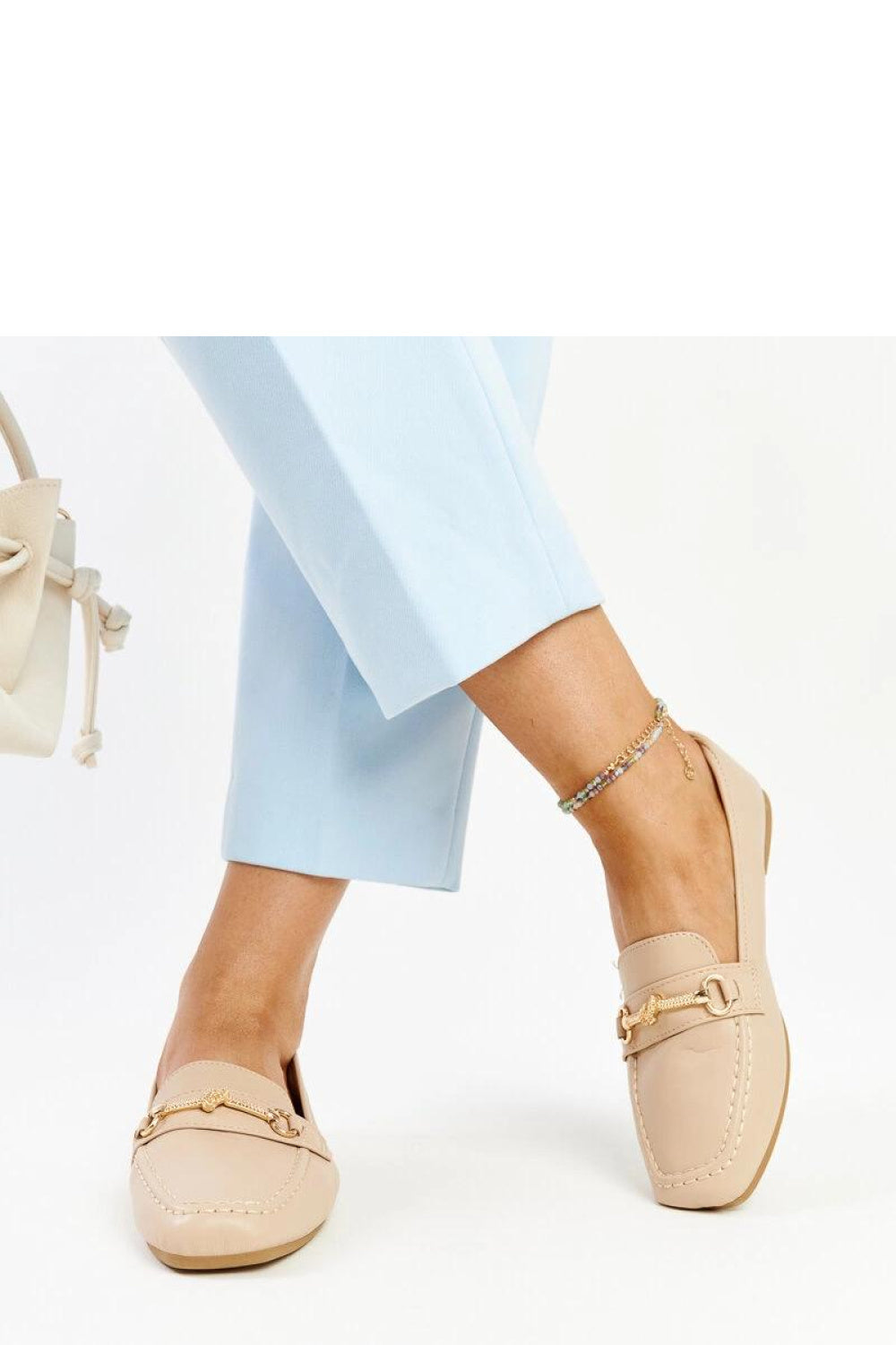 Moccasins femme Solea — beige