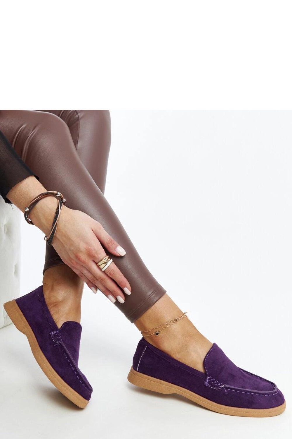 Moccasins femme Solea — violet
