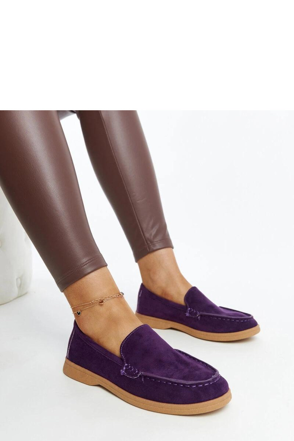 Moccasins femme Solea — violet