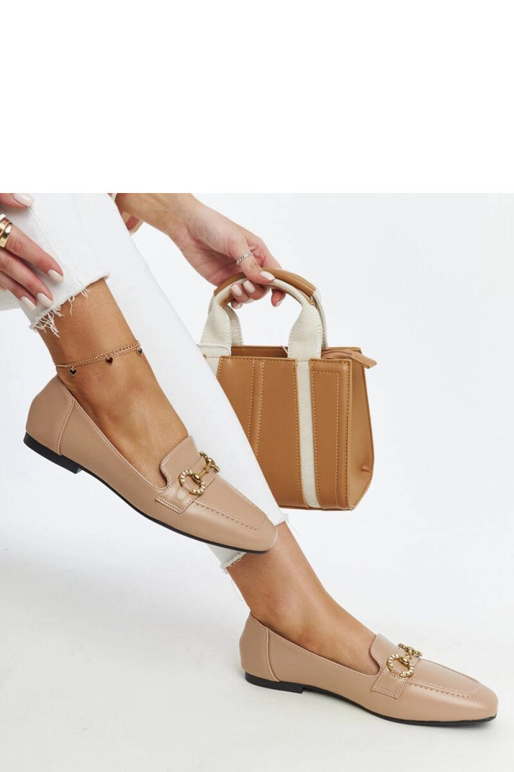 Moccasins femme Solea — beige