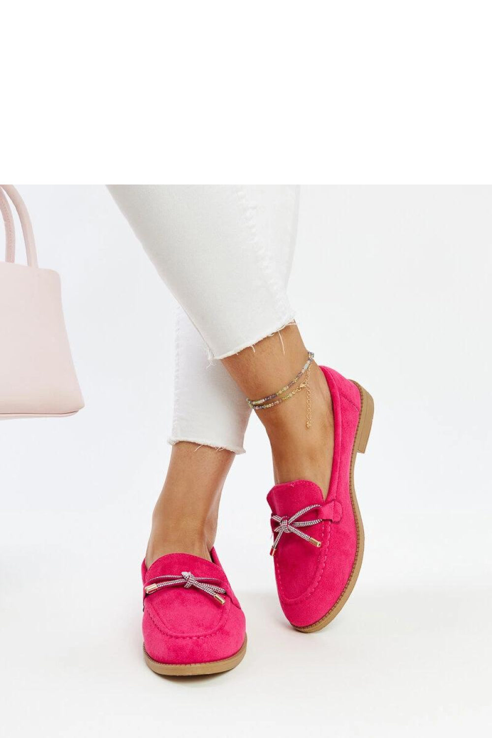 Moccasins femme Solea — rosé