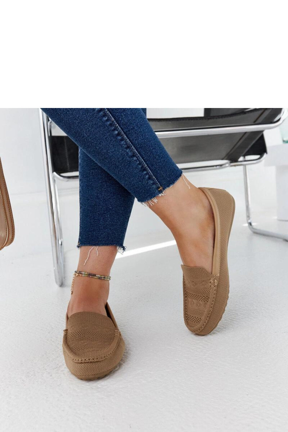 Moccasins femme Solea — brun