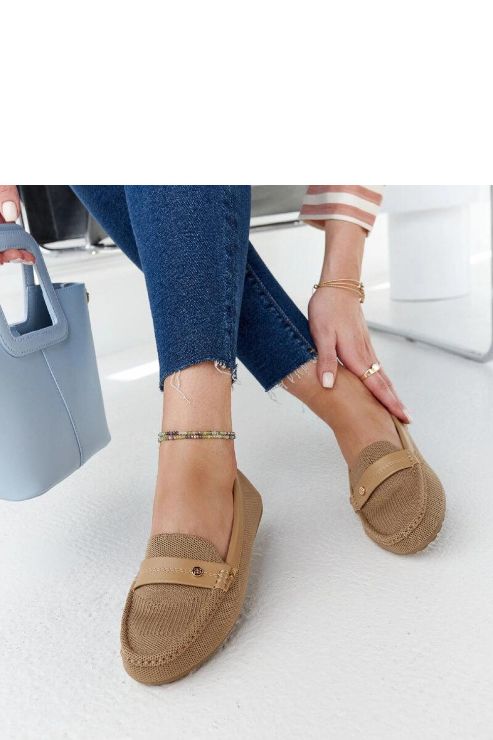 Moccasins femme Solea — brun