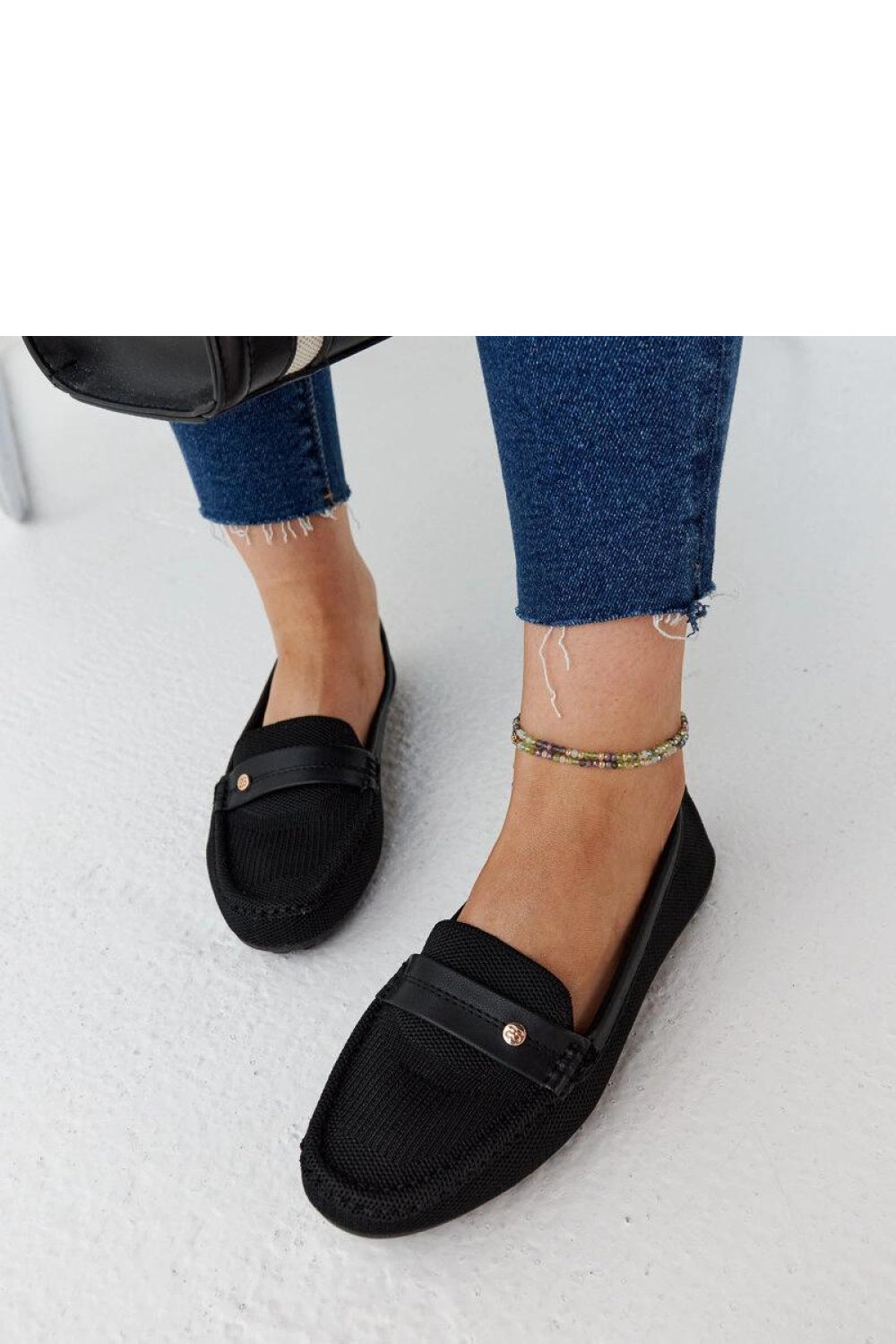 Moccasins femme Solea — noir