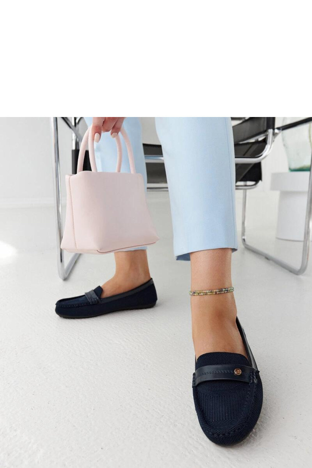 Moccasins femme Solea — bleu
