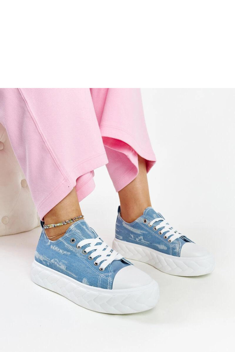 Baskets femme Solea — bleu