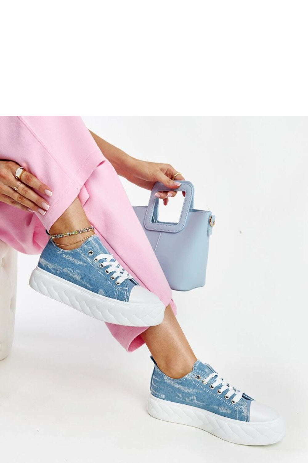 Baskets femme Solea — bleu