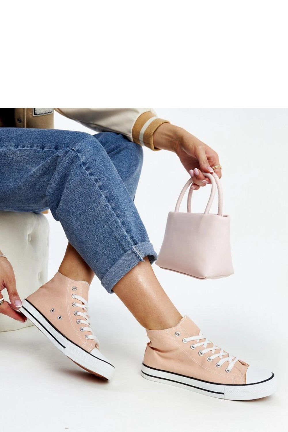 Baskets femme Solea — rosé