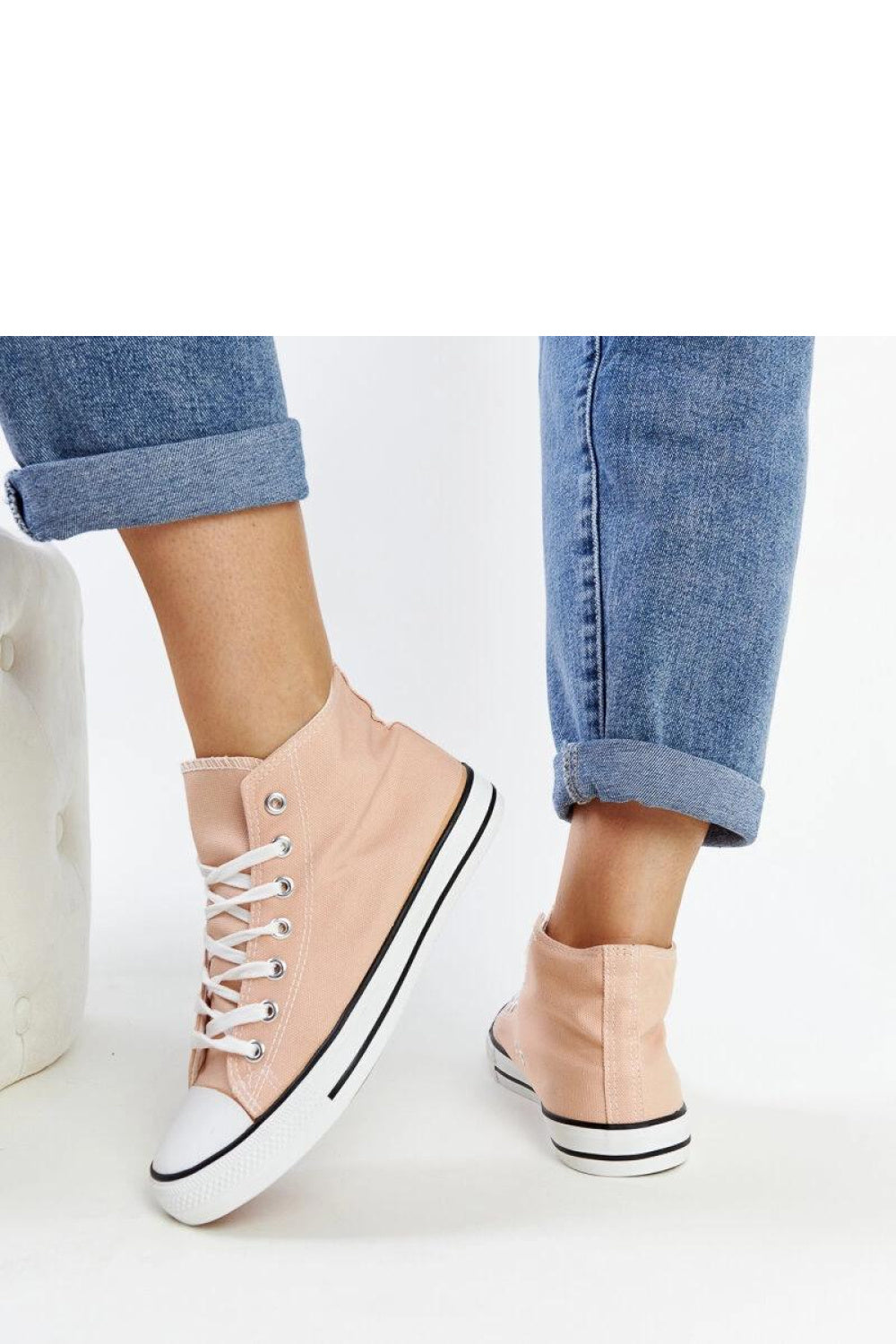 Baskets femme Solea — rosé