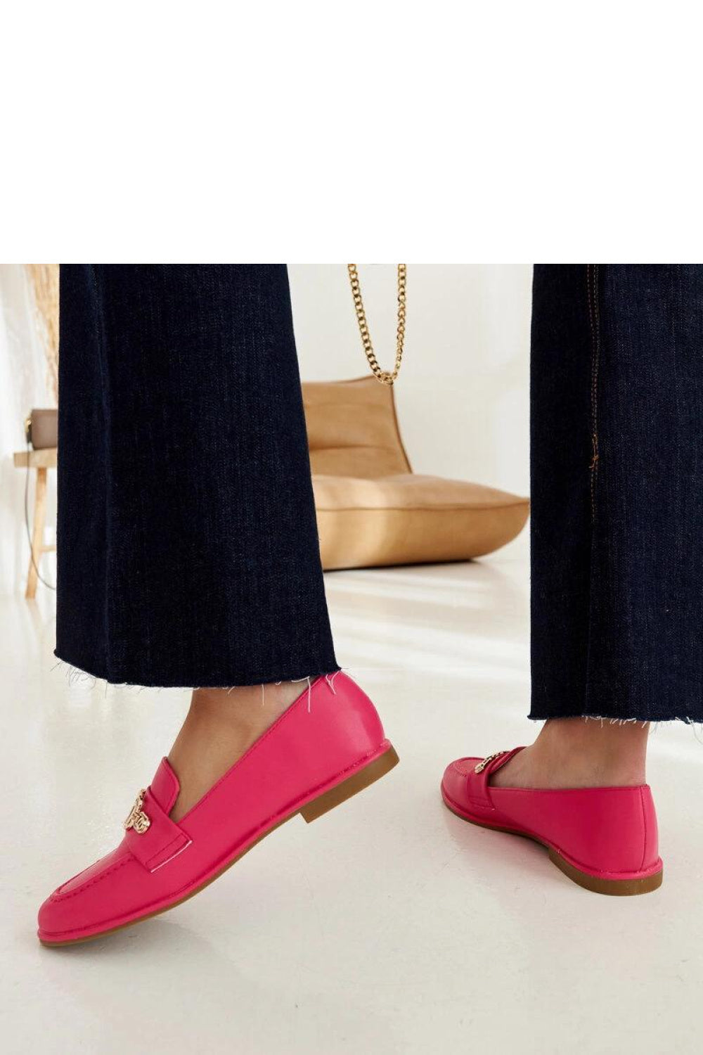 Moccasins femme Solea — rosé