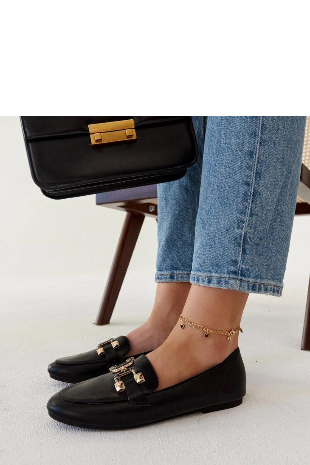 Moccasins femme Solea — noir
