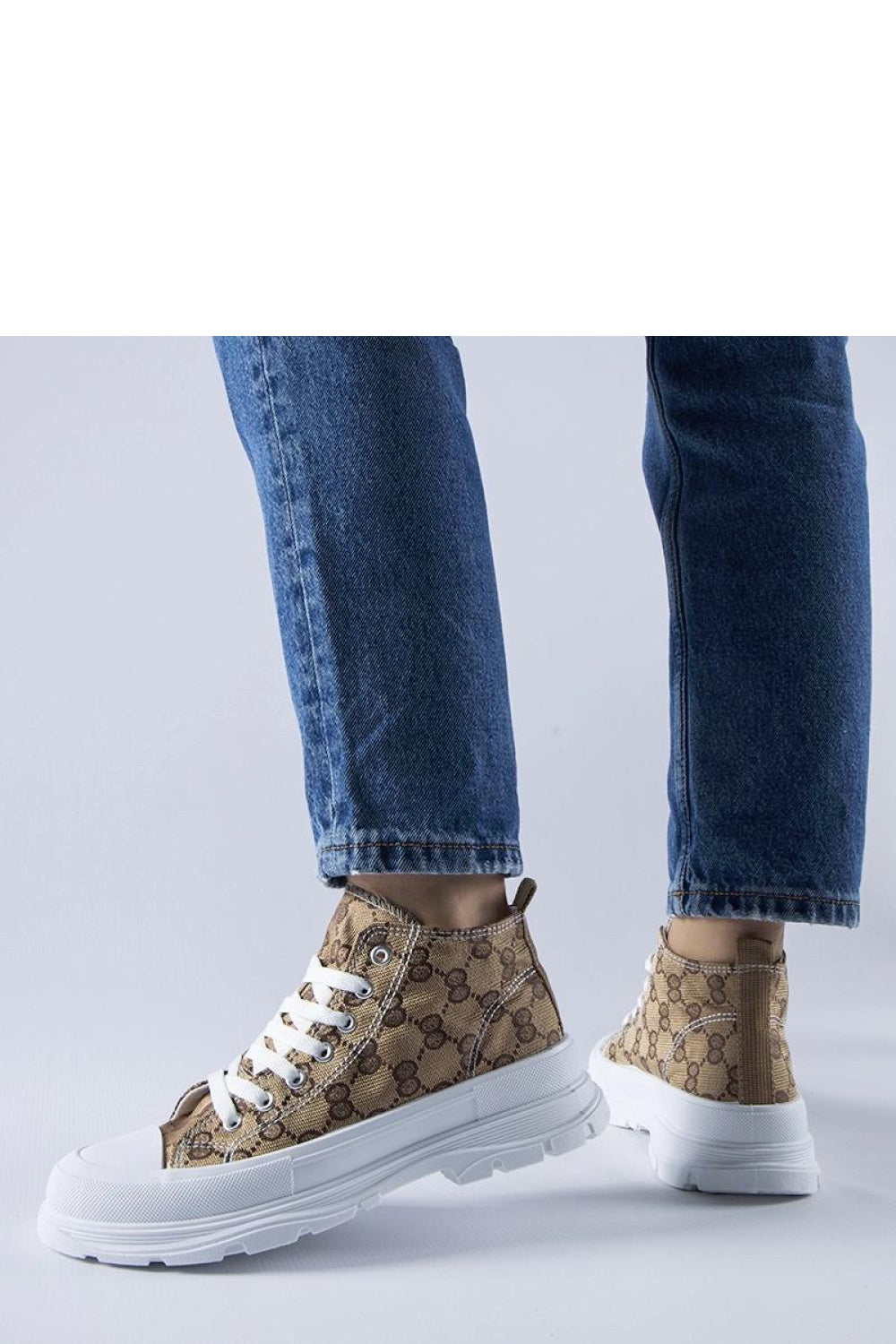 Baskets femme Solea — brun