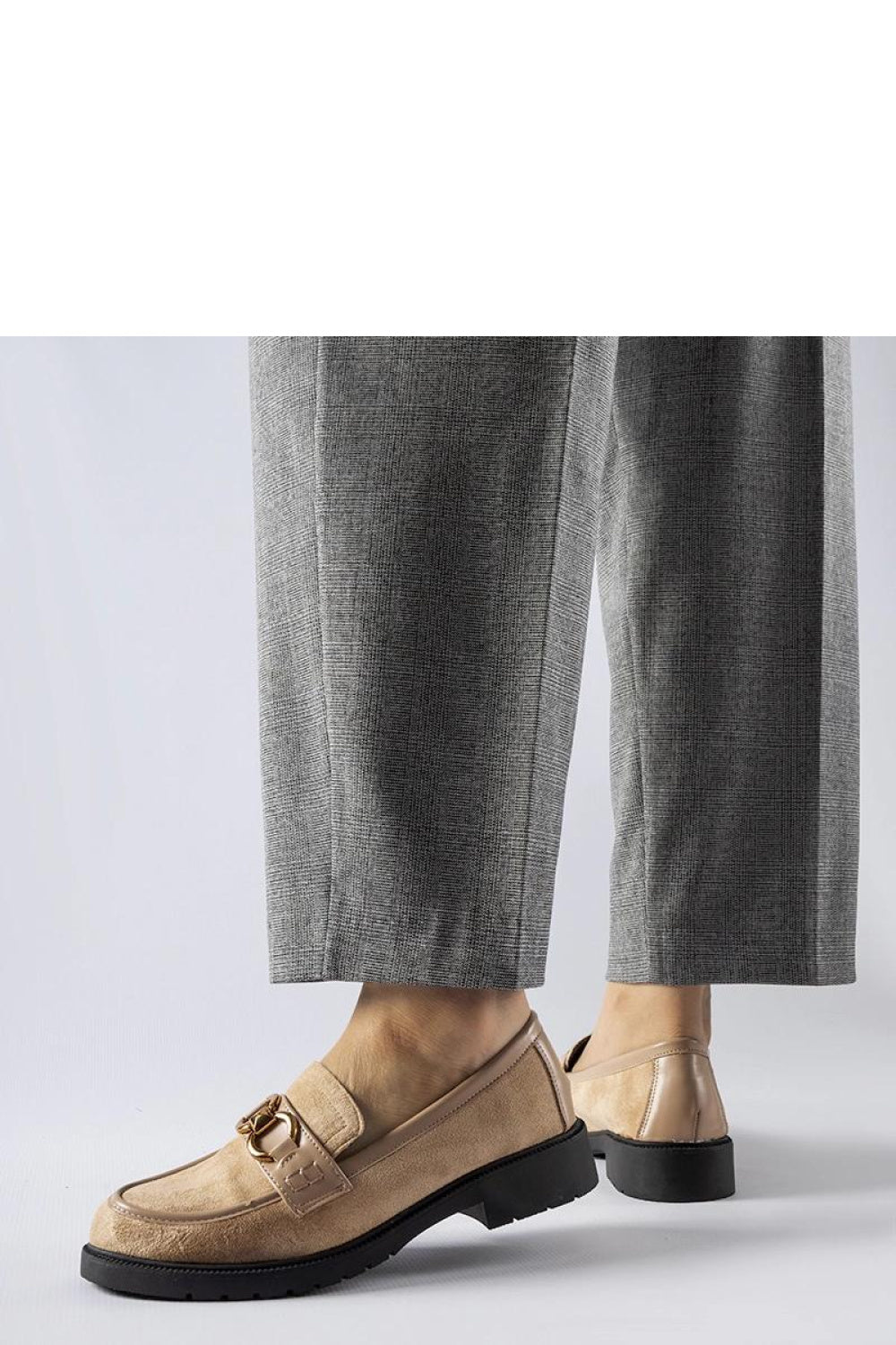 Moccasins femme Solea — beige