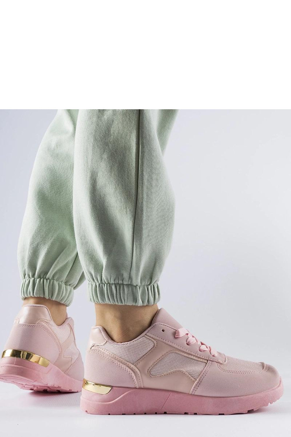 Baskets femme Solea — rosé
