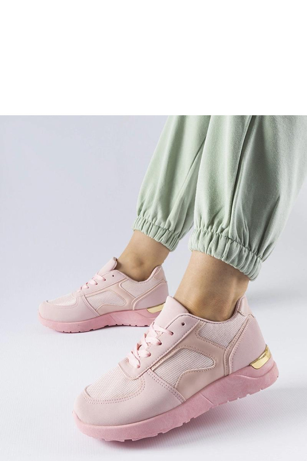 Baskets femme Solea — rosé