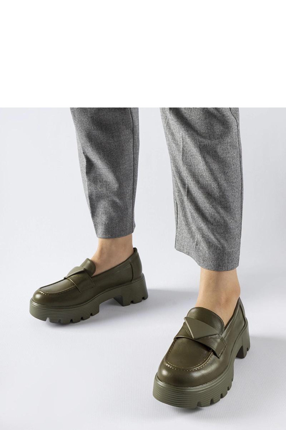 Moccasins femme Solea — vert