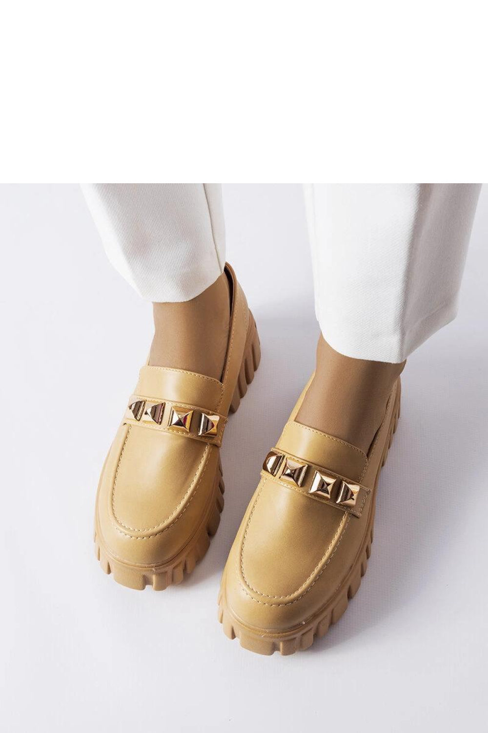 Moccasins femme Solea — beige