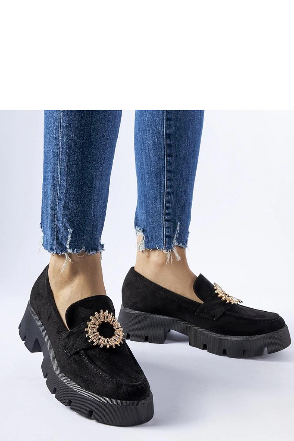 Moccasins femme Solea — noir