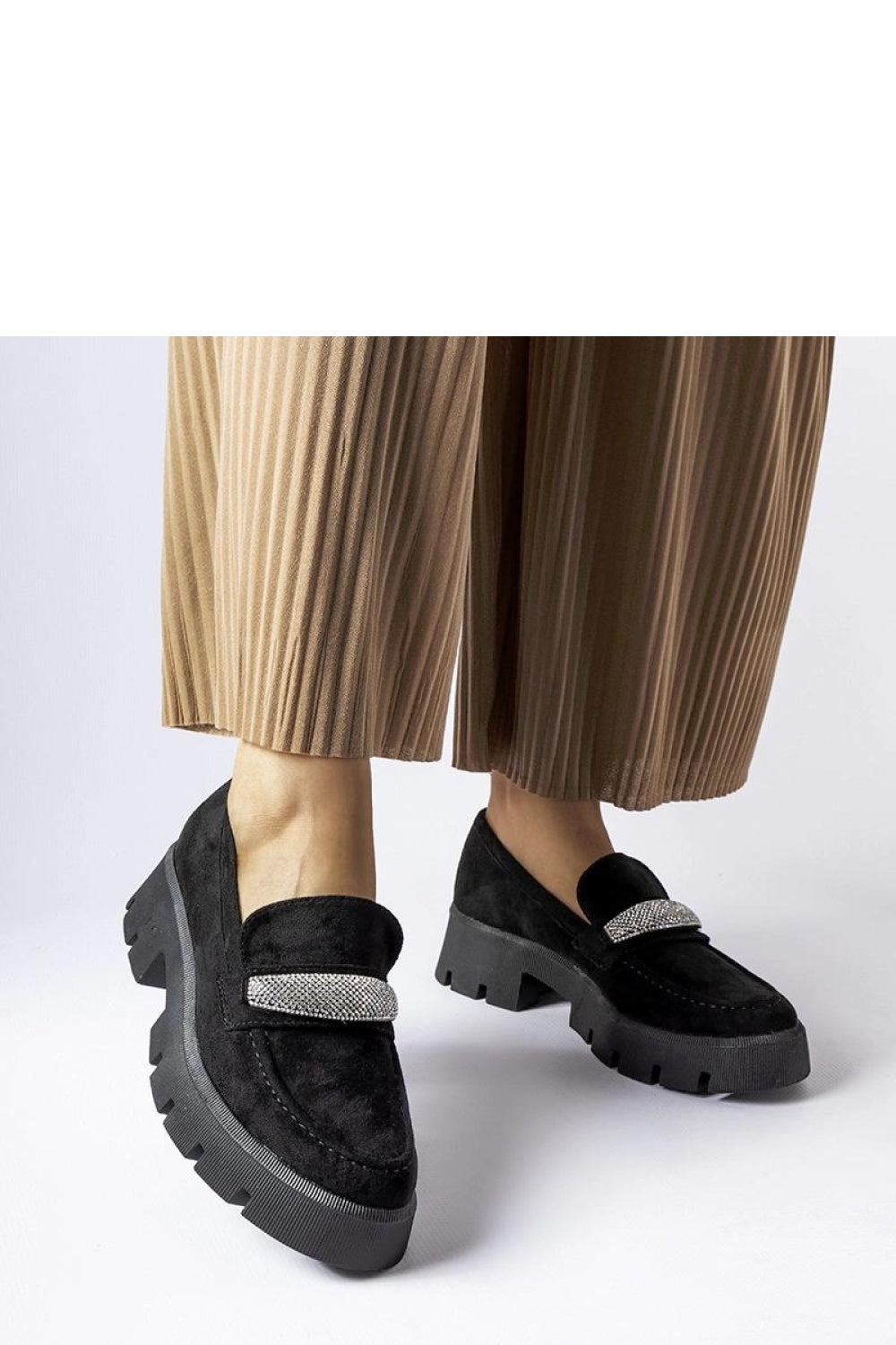 Moccasins femme Solea — noir