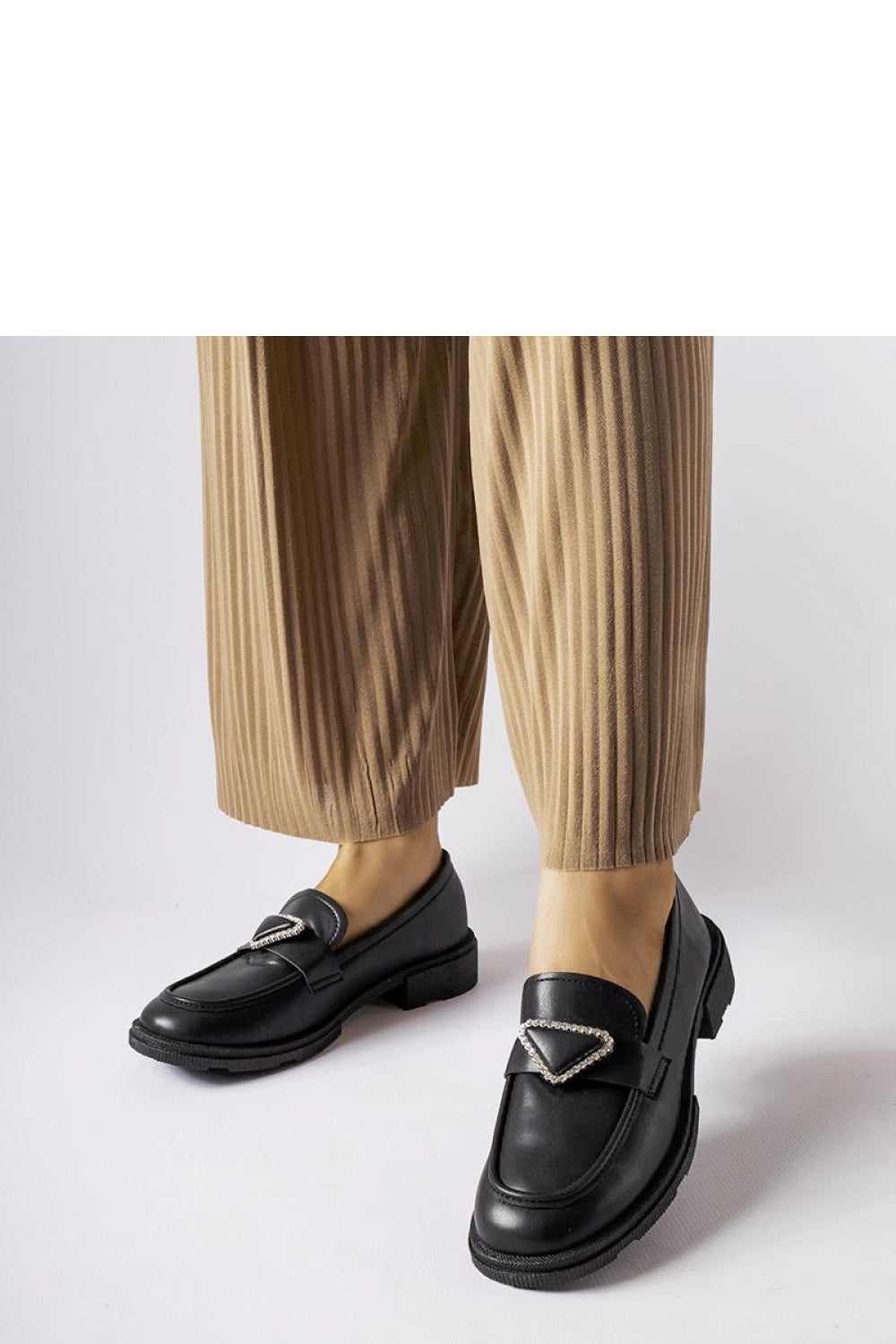 Moccasins femme Solea — noir