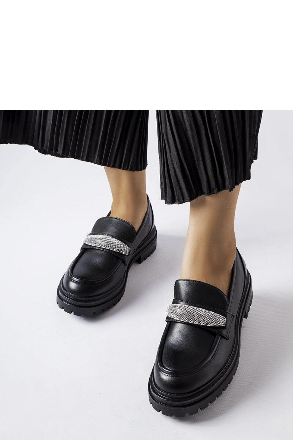 Moccasins femme Solea — noir