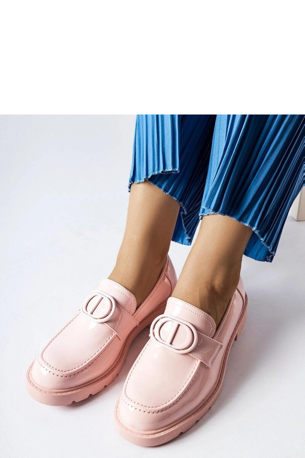 Moccasins femme Solea — rosé