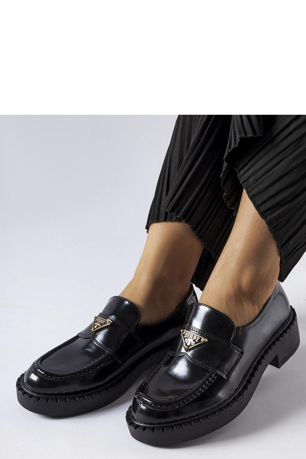 Moccasins femme Solea — noir
