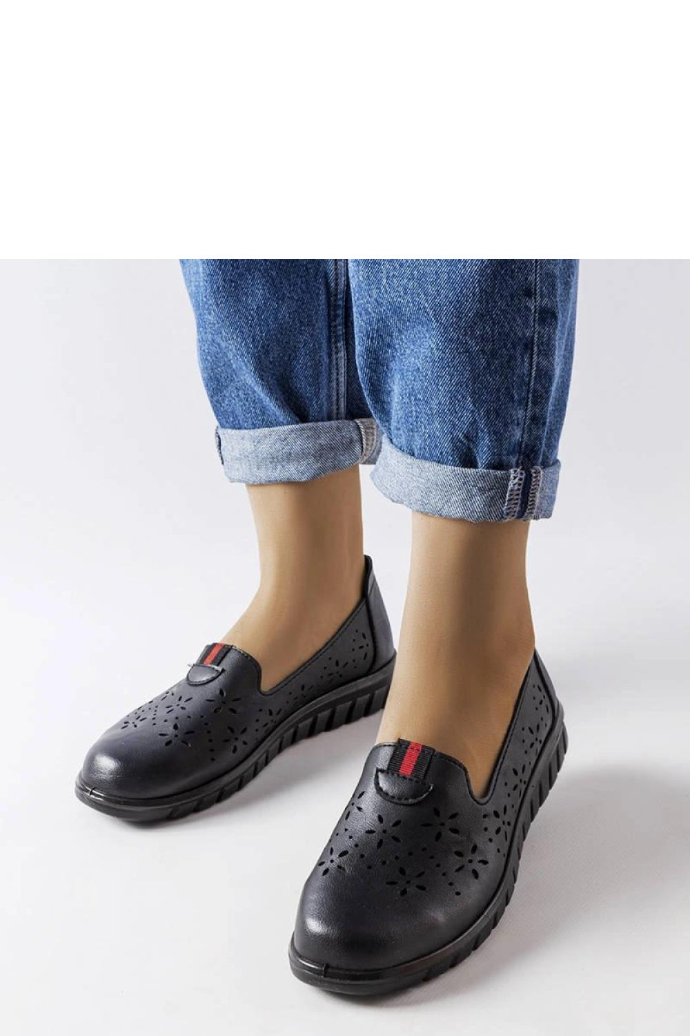 Moccasins femme Solea — noir