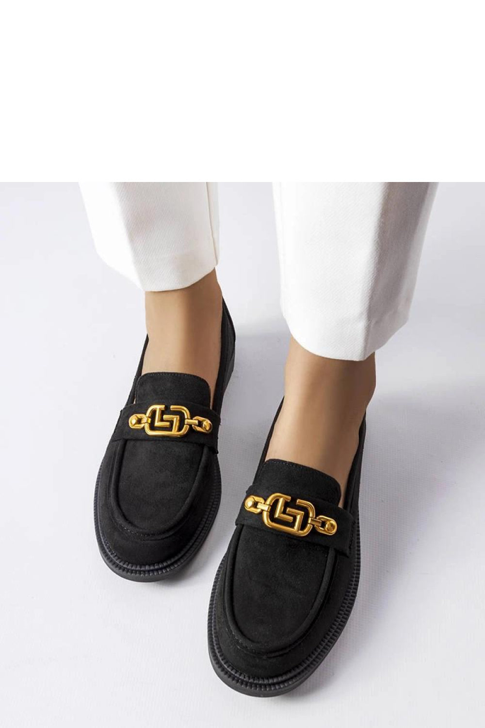 Moccasins femme Solea — noir