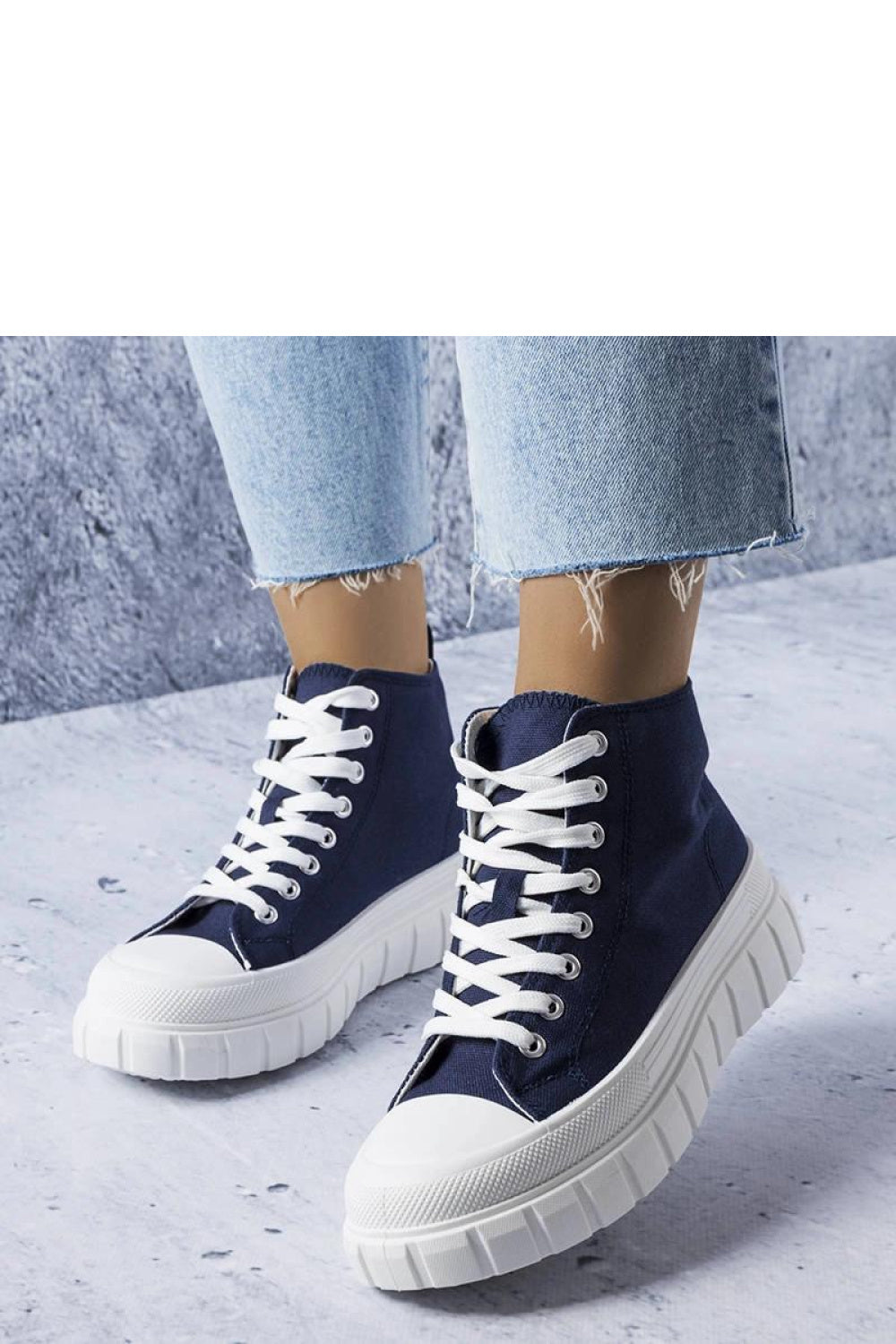 Baskets femme Solea — bleu
