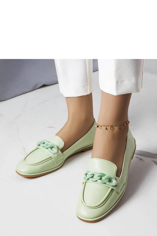 Moccasins femme Solea — vert
