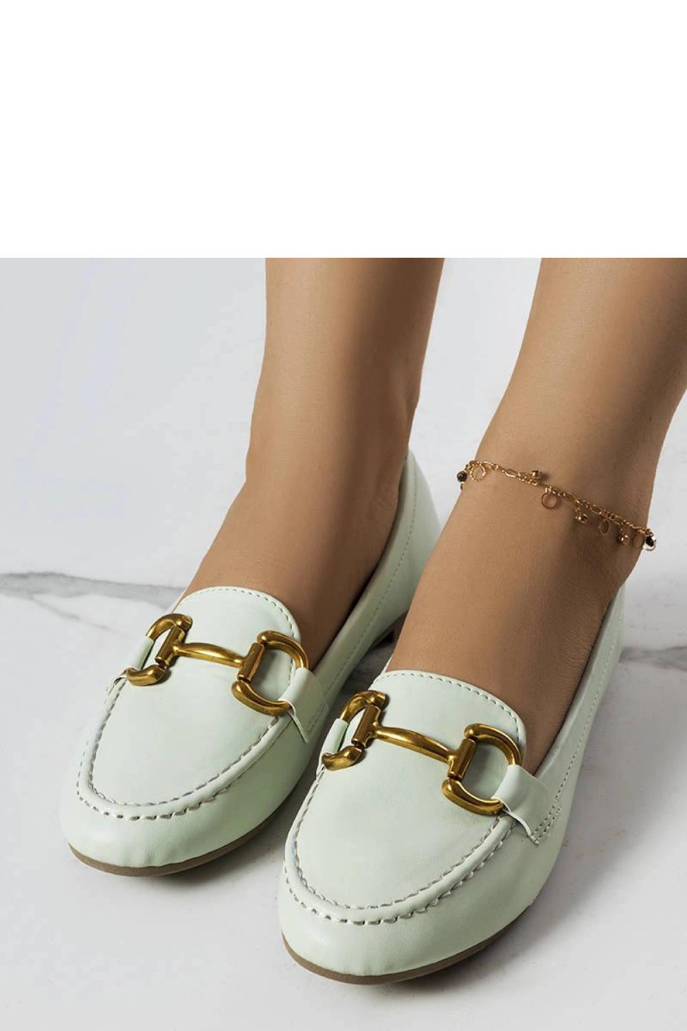 Moccasins femme Solea — vert