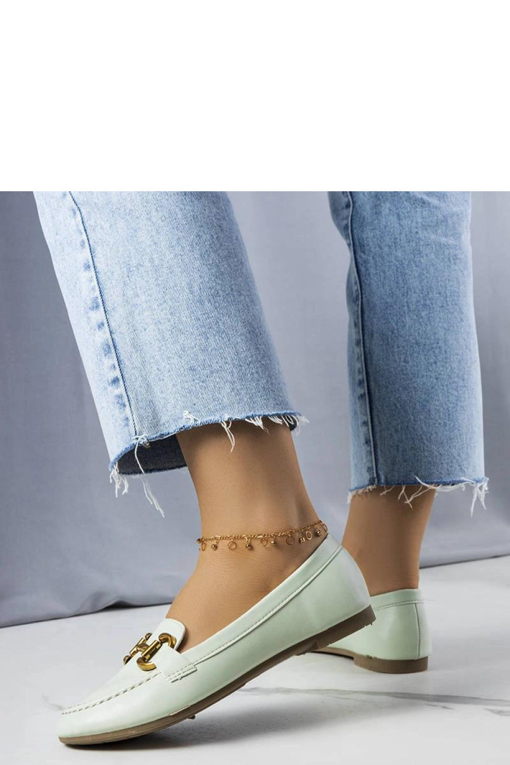 Moccasins femme Solea — vert