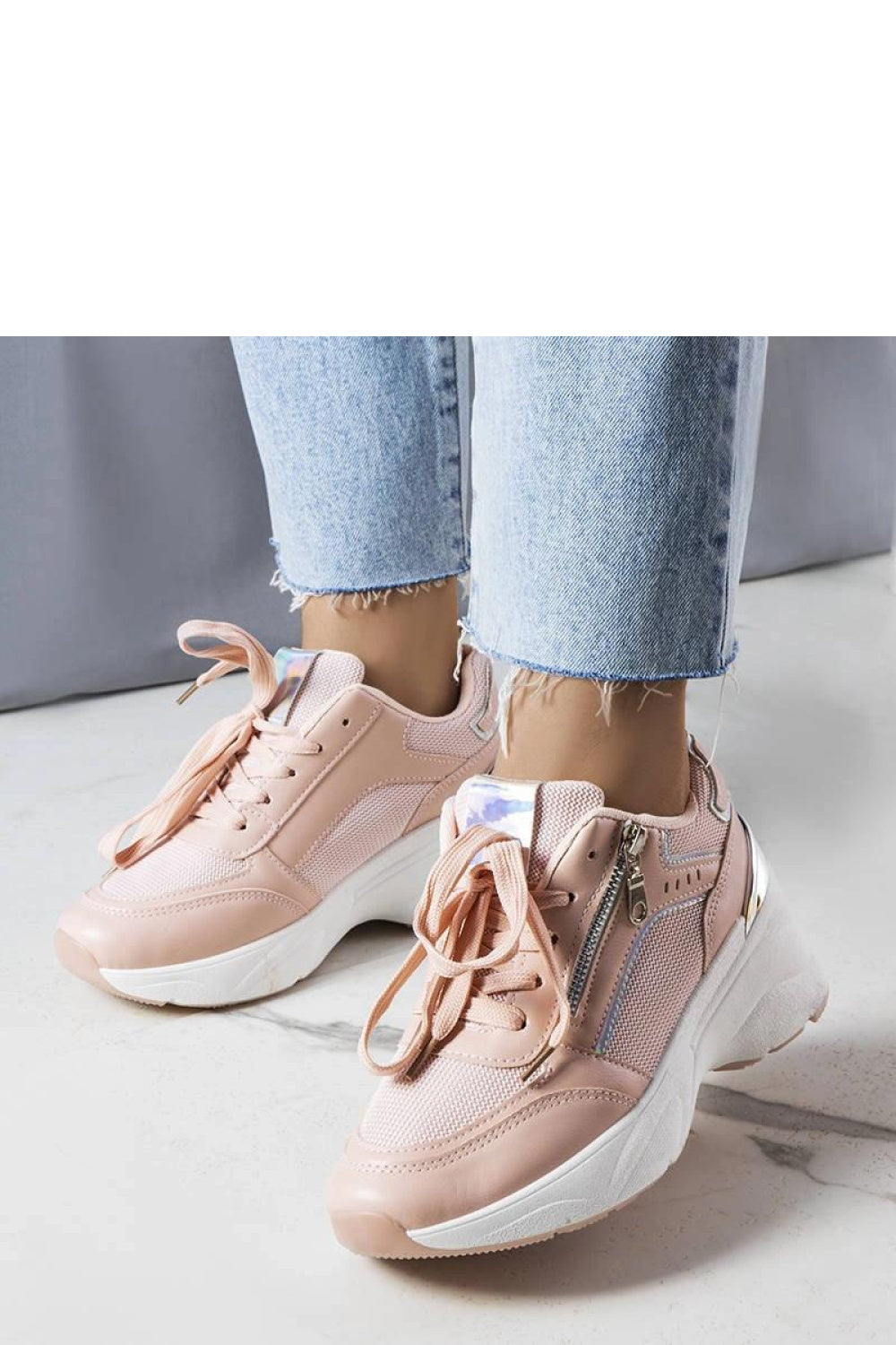 Baskets femme Solea À Plateforme À — rosé