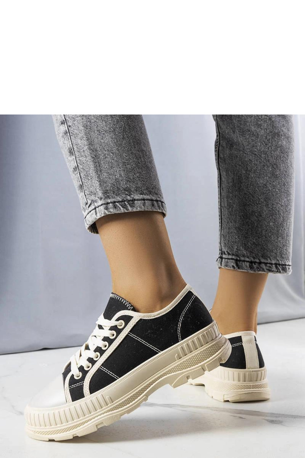 Baskets femme Solea — noir