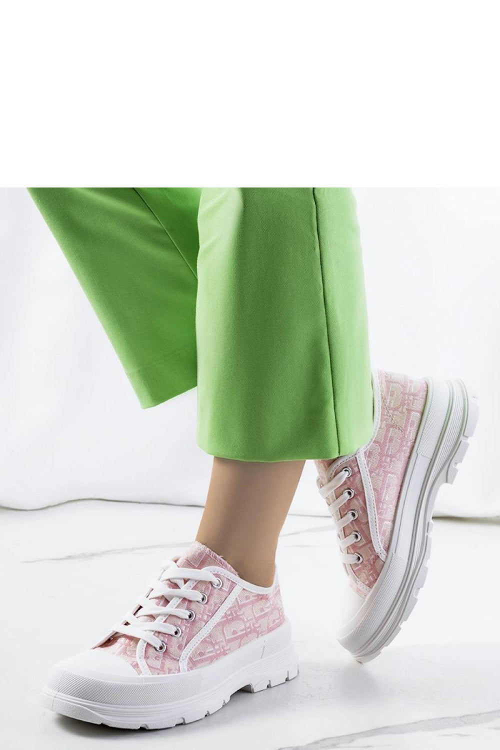 Baskets femme Solea — rosé
