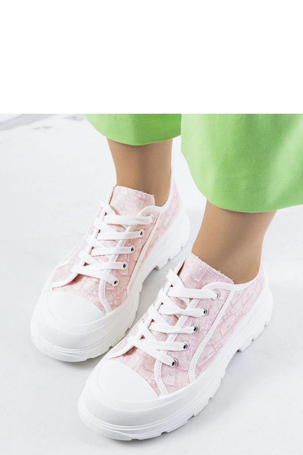 Baskets femme Solea — rosé