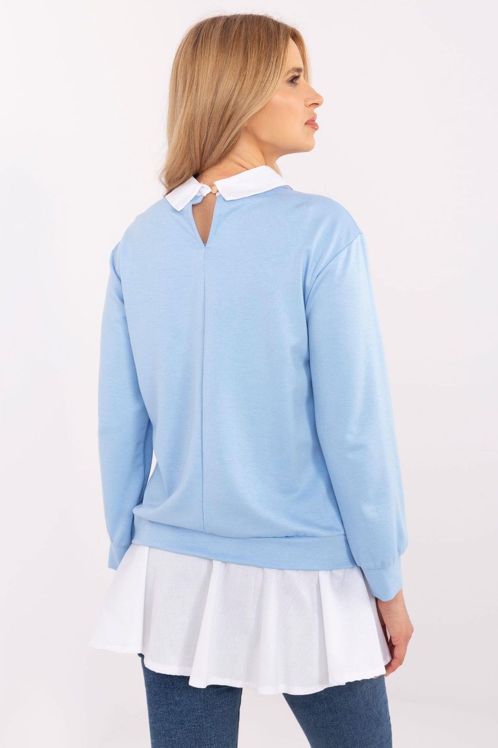Blouse femme Italy Moda Chemisier Chemisier — bleu