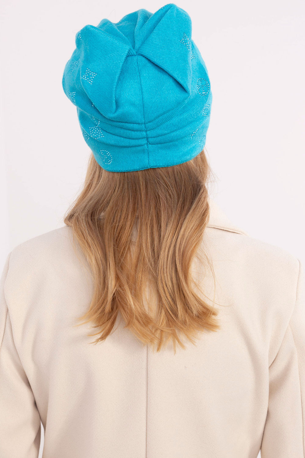 Bonnet femme AT — bleu