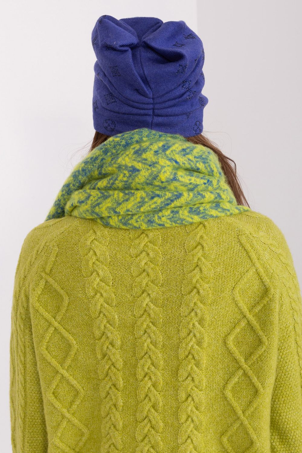 Bonnet femme AT — bleu