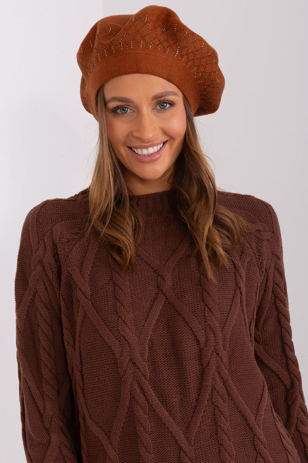 Béret femme AT — brun