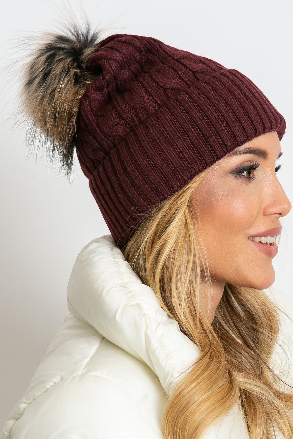 Bonnet femme AT — rouge