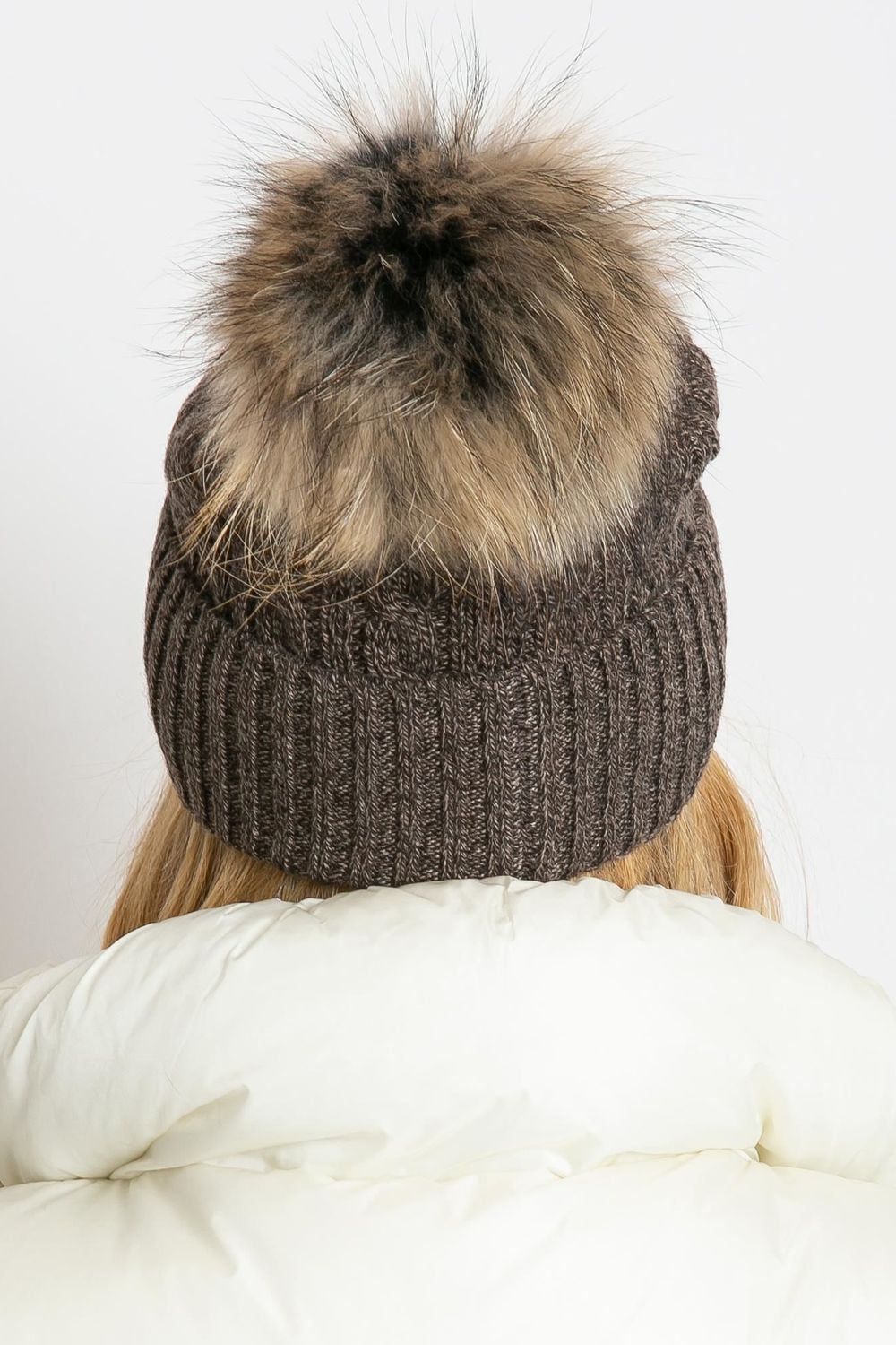 Bonnet femme AT — brun